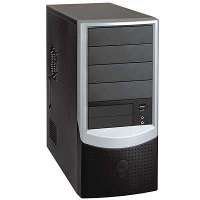 A typical Tower computer case