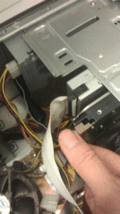 we remove the hard disk drive