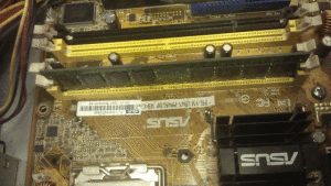 removing memory from a computer