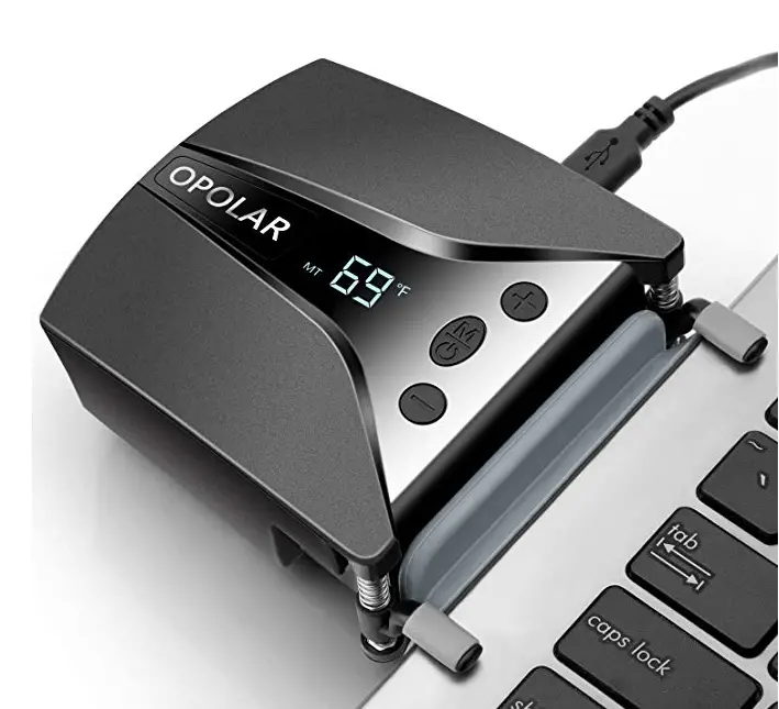 OPOLAR Laptop Fan Cooler with Temperature Display
